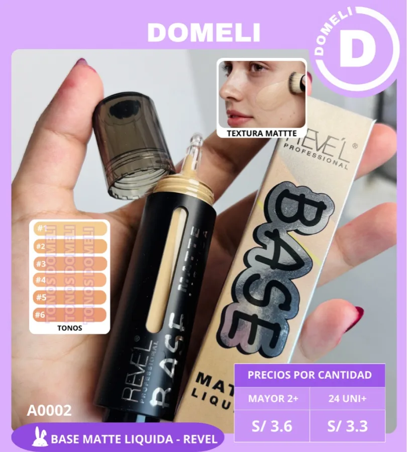 Base Matte Liquida - Revel