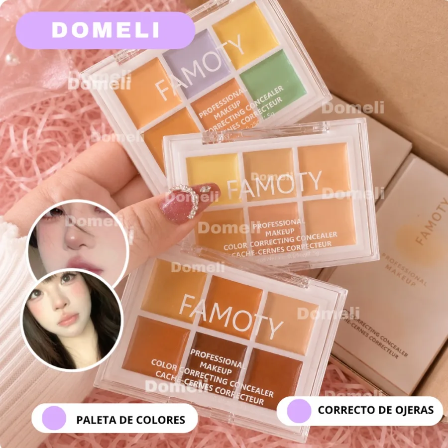 Famoty Paleta de Corrector Coreano