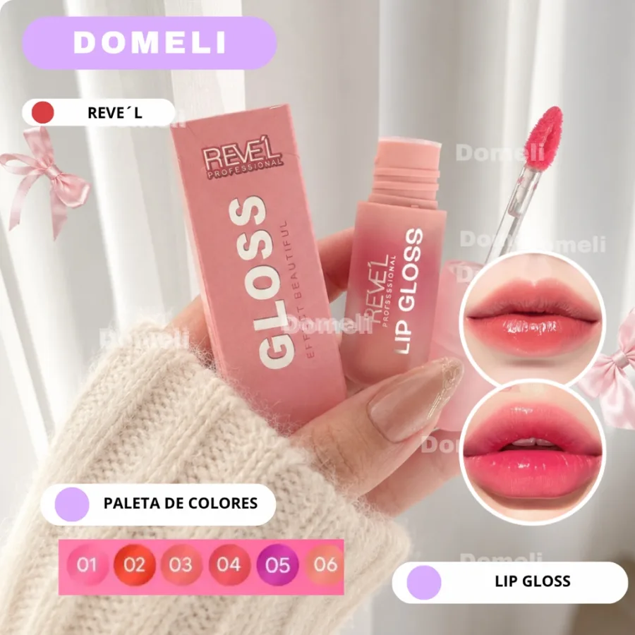 Lip Gloss 2 In 1 Hot
