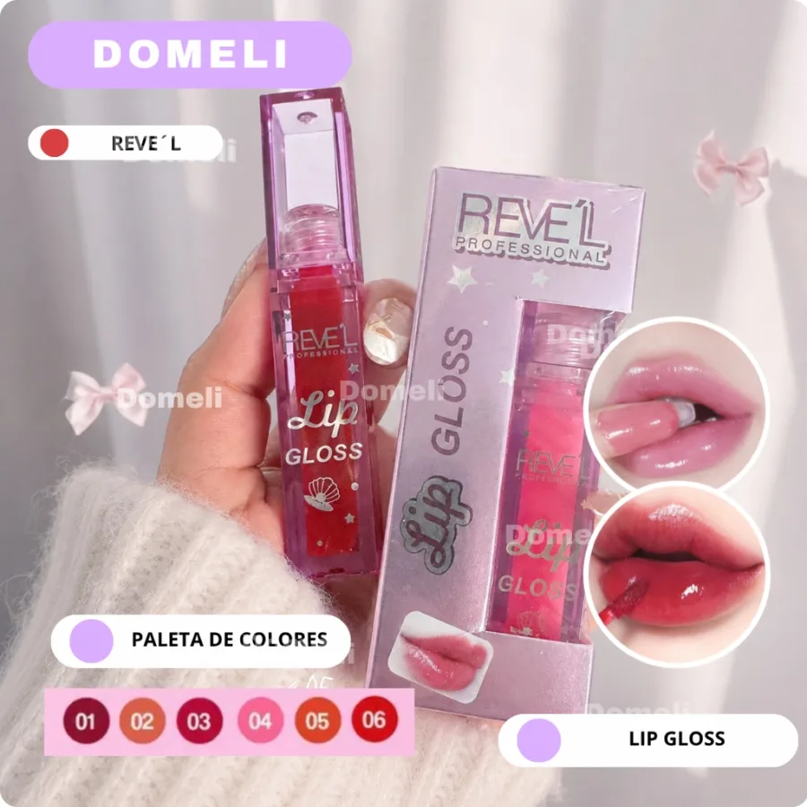 Lip Gloss Water Embellish And Delicate Glass