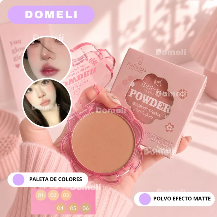 Powder Colorindo De Forma Natural